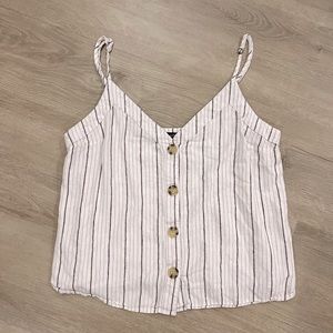 Abercrombie & Fitch button up tank, Small
